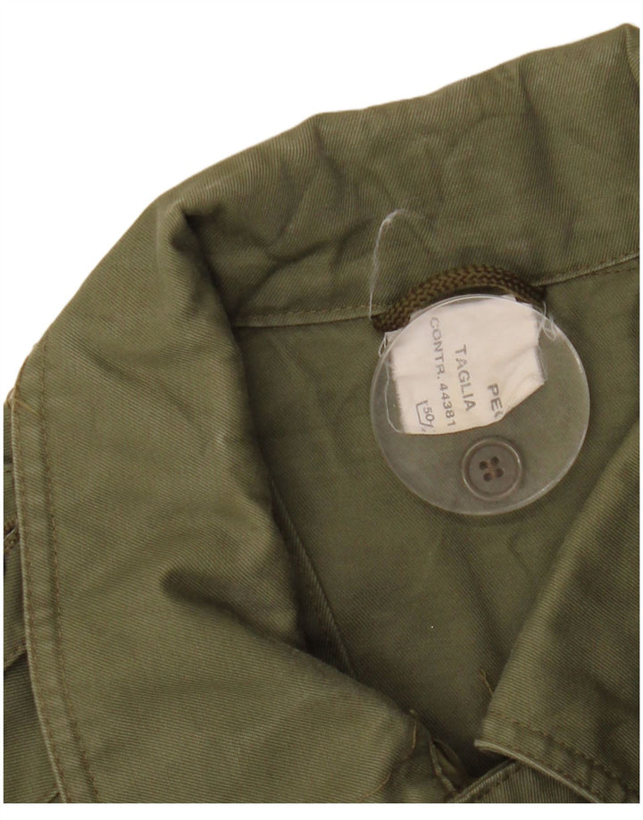 Vintage Ανδρικό Military Coat UK 42 XL Khaki