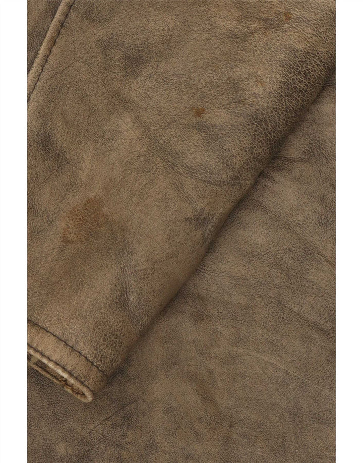 Vintage Γυναικείο Shearling Jacket IT 46 Large Grey