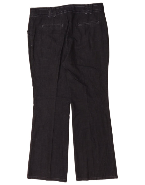 Marks & Spencer Women Per Una Bootcut Jeans UK 14 Medium W30 L30 Navy Blue