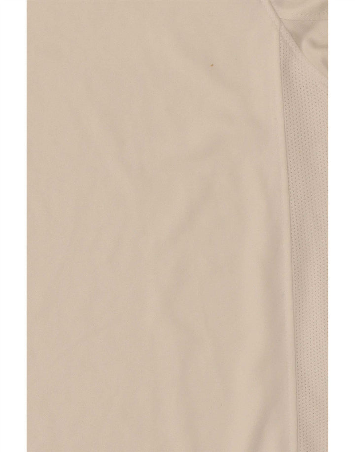 Ανδρικό T-Shirt Nike Dri Fit, μεσαίο λευκό πολυεστέρας