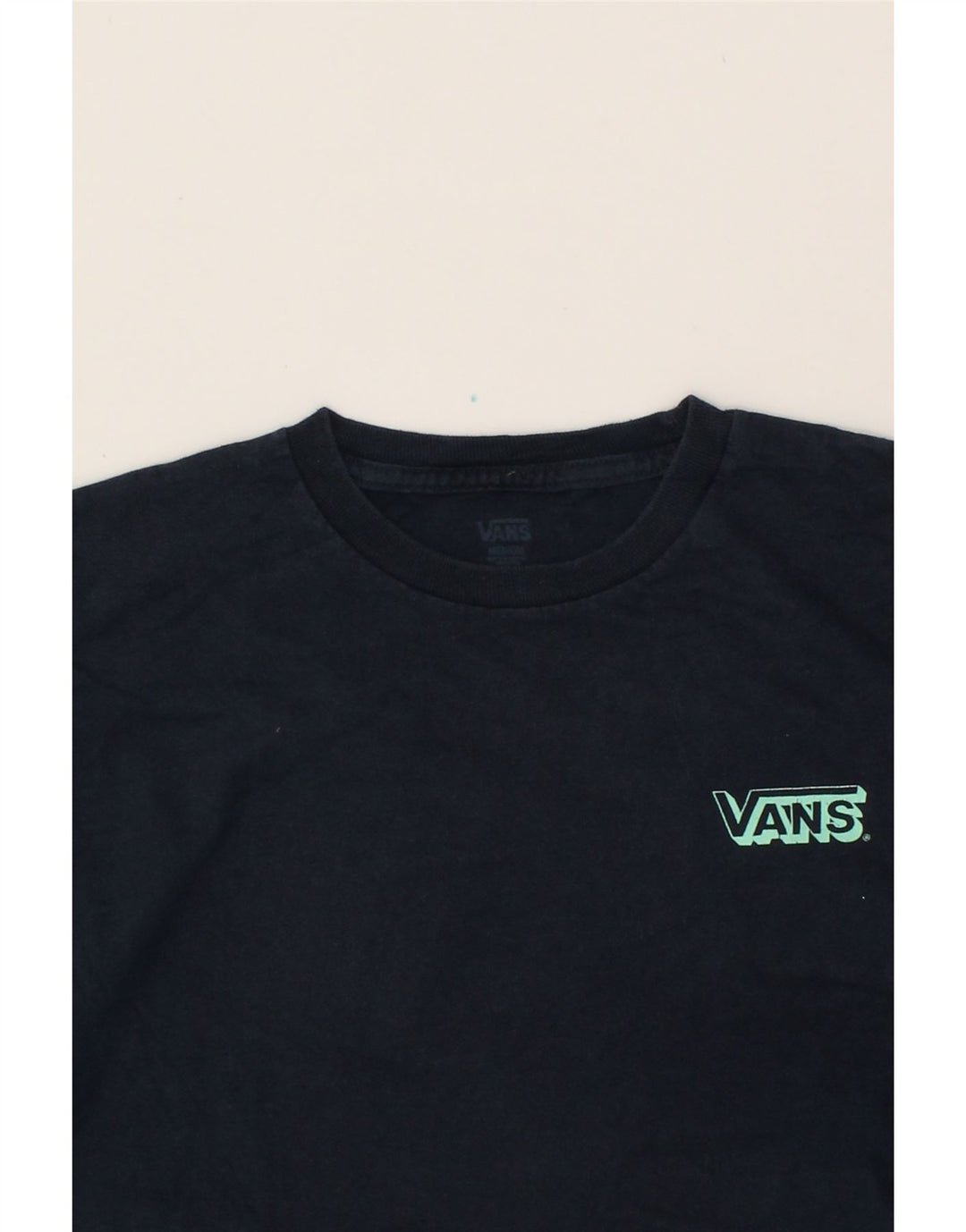VANS Mens Graphic T-Shirt Top Medium Navy Blue Vintage Vans and Second-Hand Vans from Messina Hembry 