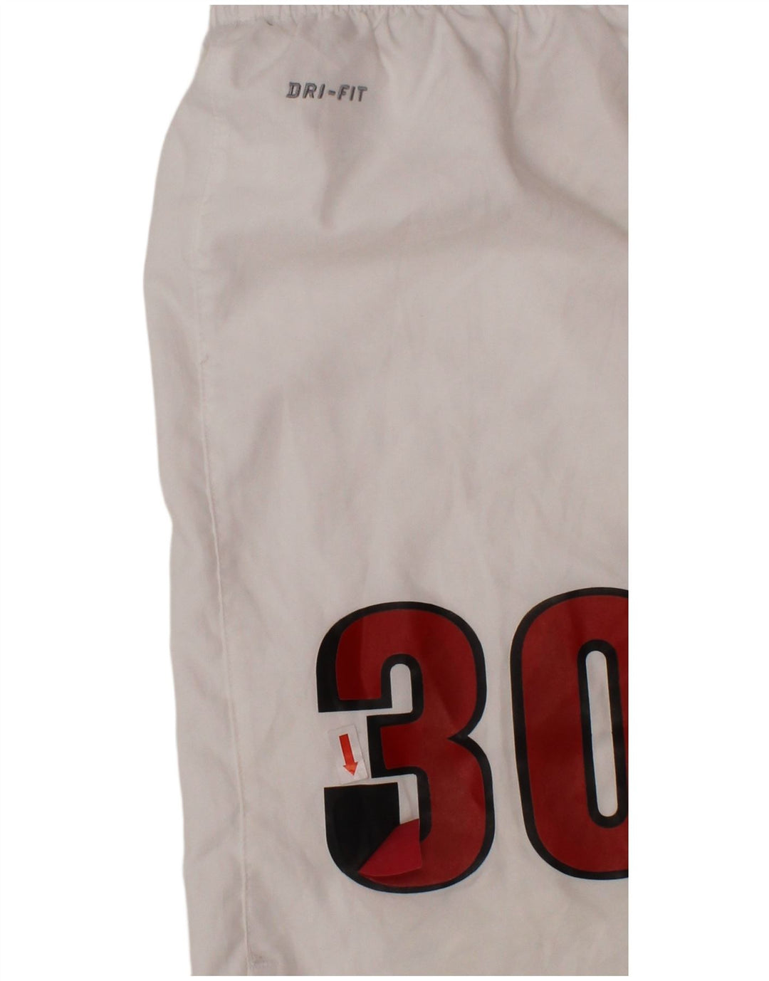 Γραφικό αθλητικό σορτς NIKE Boys Dri Fit 12-13 ετών μεγάλο λευκό πολυεστέρα