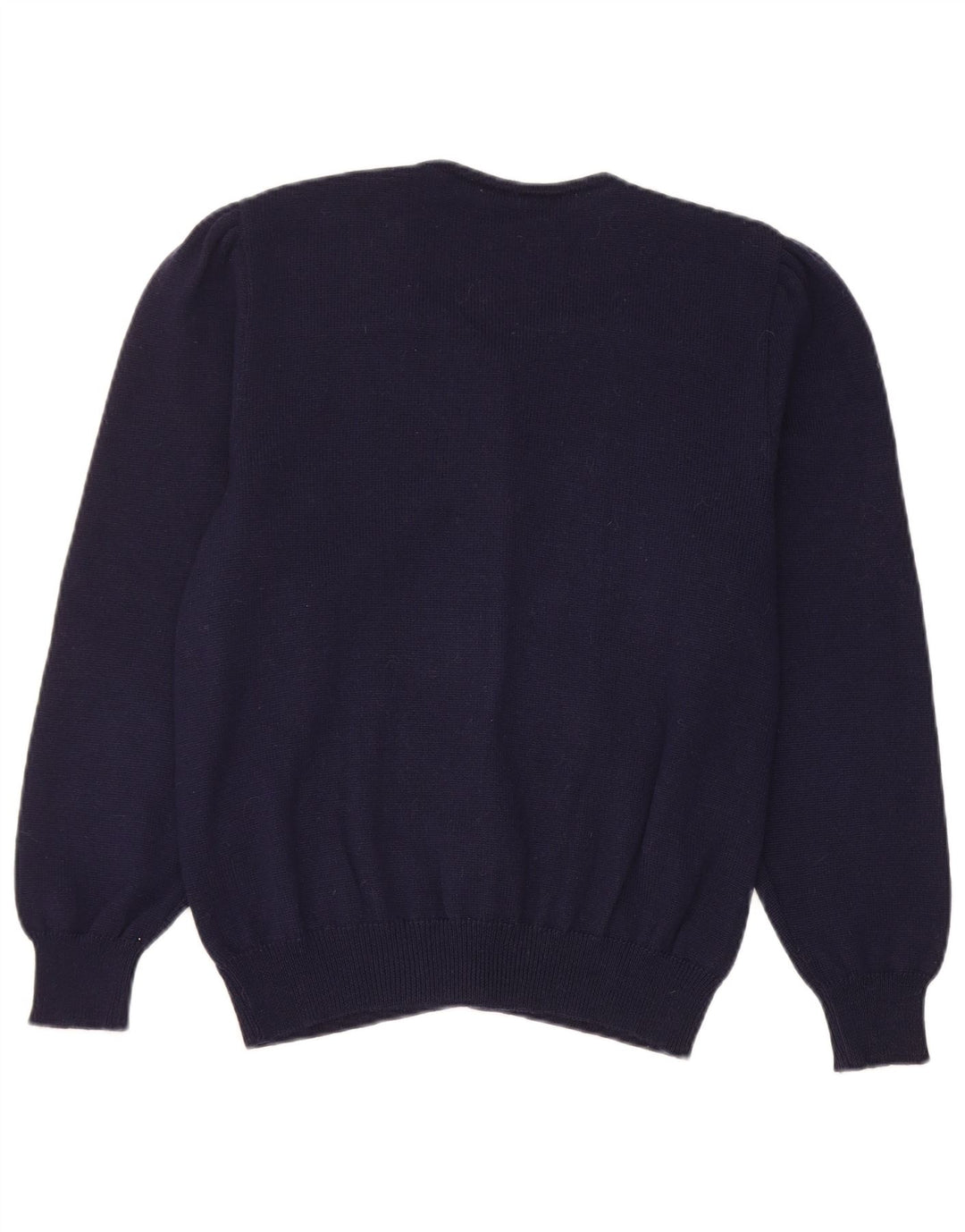 Vintage γυναικείο πουλόβερ UK 14 Medium Navy Blue