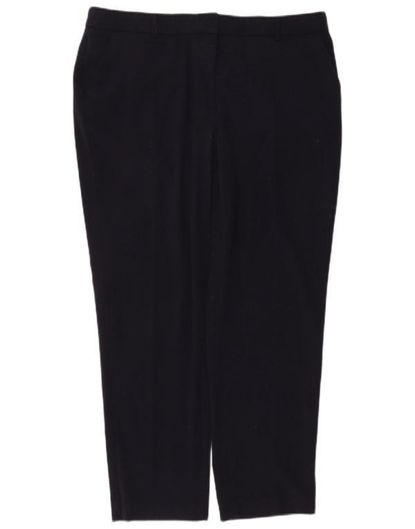 Marks & Spencer Γυναικείο παντελόνι Chino UK 18 XL W38 L29 Navy Blue