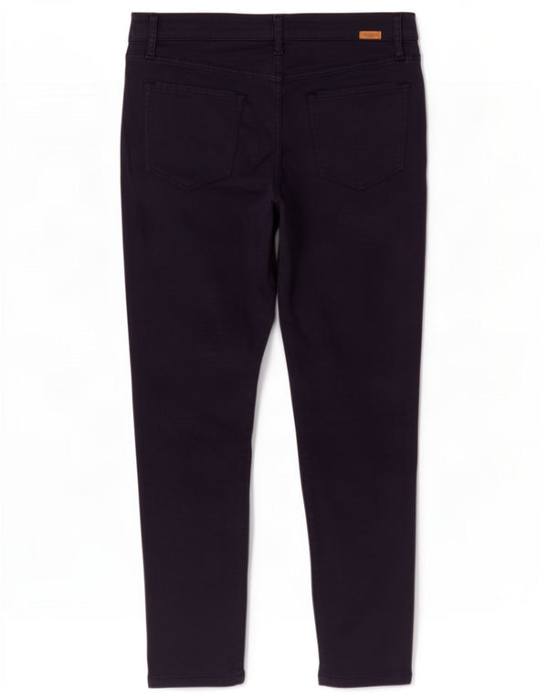 Massimo Dutti Γυναικείο Skinny Cropped Παντελόνι EU 40 Medium W30 L25 Navy Blue
