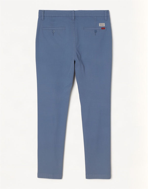 Levi's Mens Slim Tapered Chino Trousers W33 L32 Blue Cotton