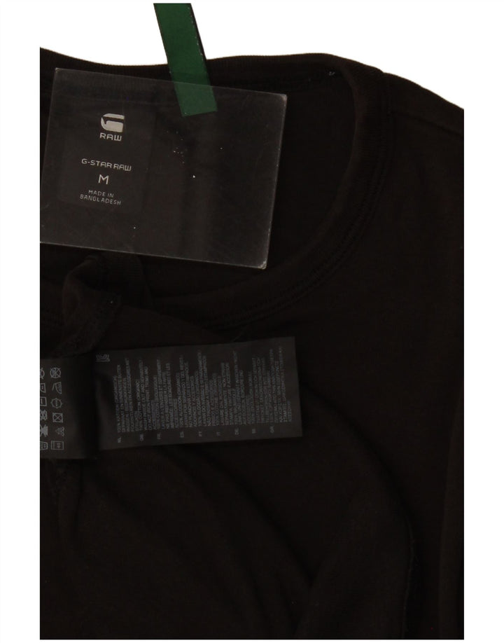 Ανδρικό T-Shirt G-STAR Top Μεσαίο μαύρο βαμβακερό