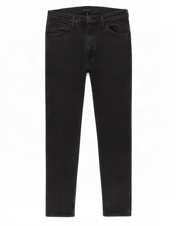 Levi's Womens Line 8 Skinny Jeans W36 L31 Μαύρο βαμβακερό