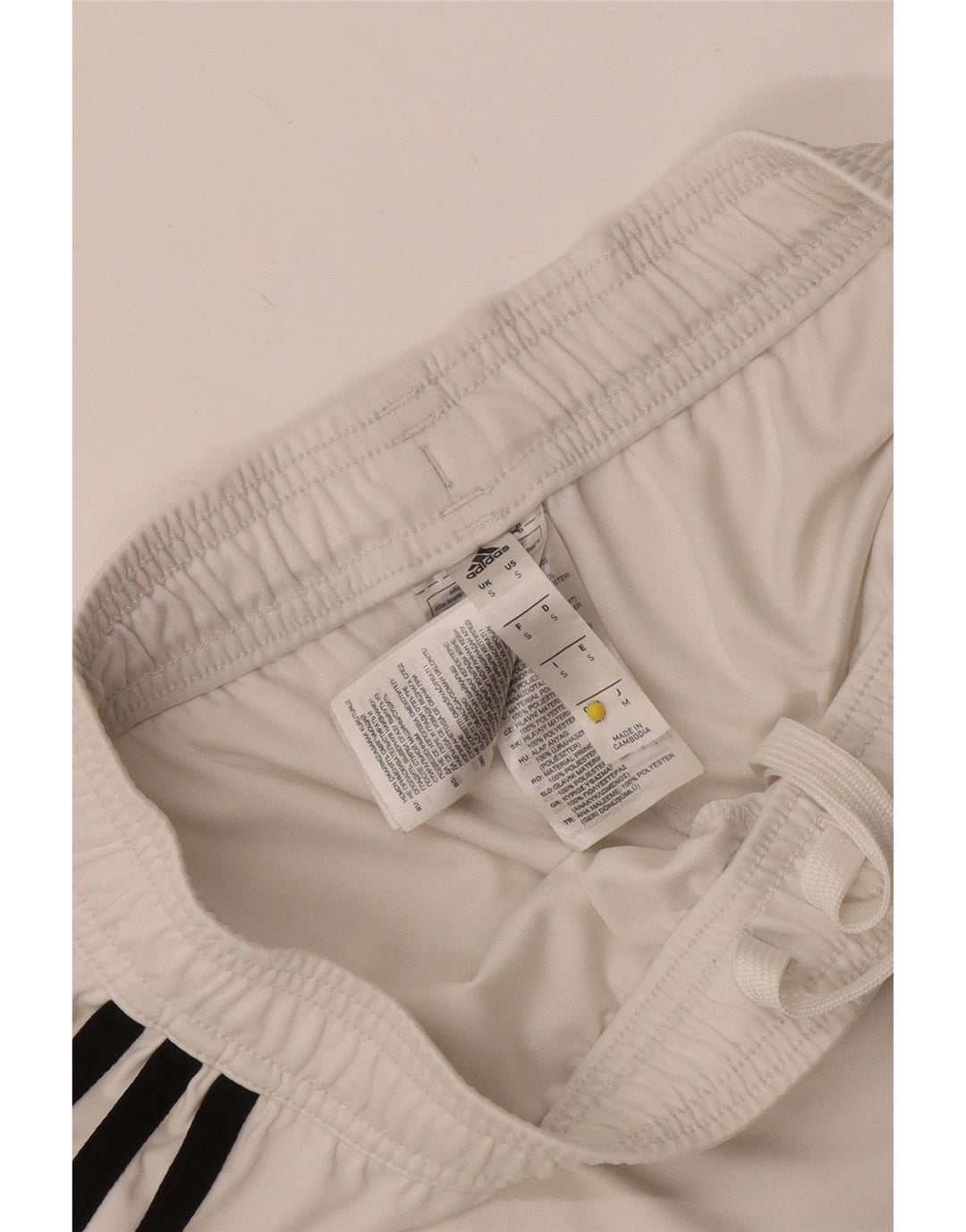 Ανδρικό σορτς Adidas Juventus από μικρό λευκό πολυεστέρα