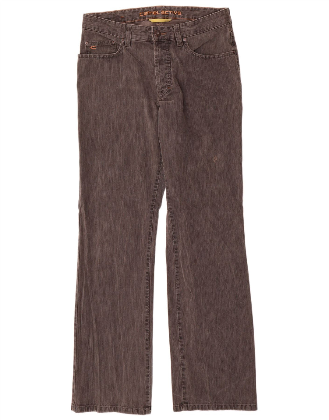 Camel Active Ανδρικό Bootcut Casual Παντελόνι W34 L34 Γκρι Βαμβακερό