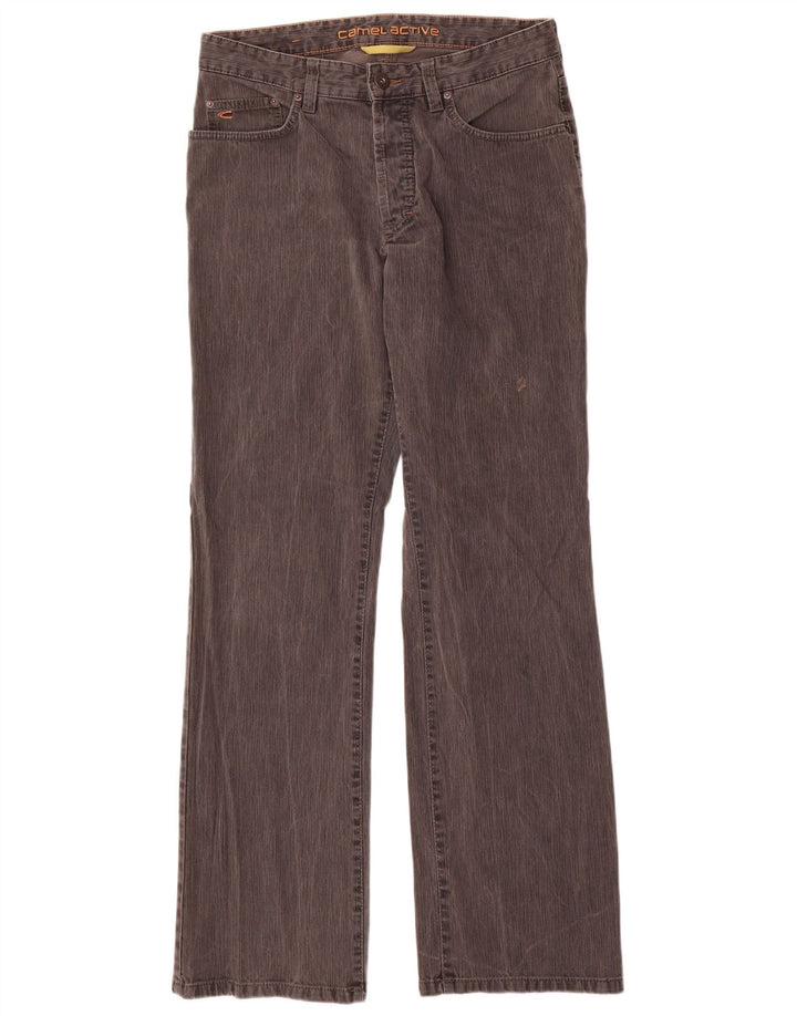 Camel Active Ανδρικό Bootcut Casual Παντελόνι W34 L34 Γκρι Βαμβακερό