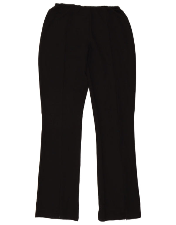 Topshop Γυναικεία Bootcut Casual Παντελόνια UK 10 Small W26 L32 Black Classic