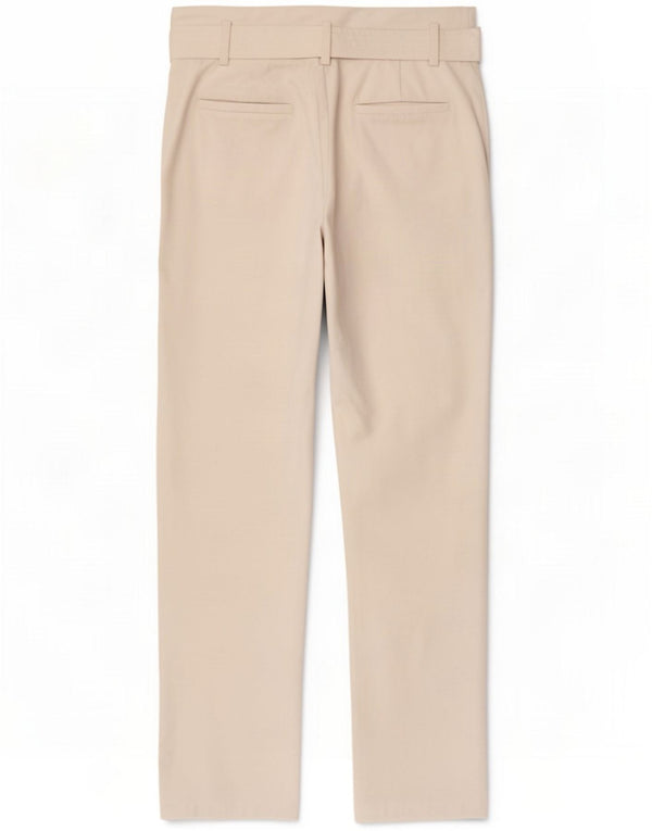 Γυναικείο ίσιο παντελόνι Chino Reiss UK 8 Small W30 L30 Off White Polyester