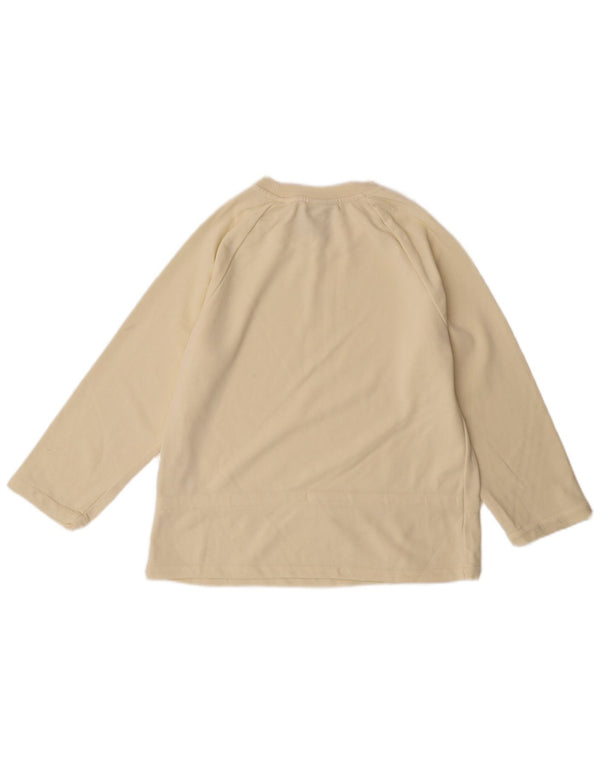 Nike Girls Φούτερ 13-14 ετών XL από λευκό βαμβακερό