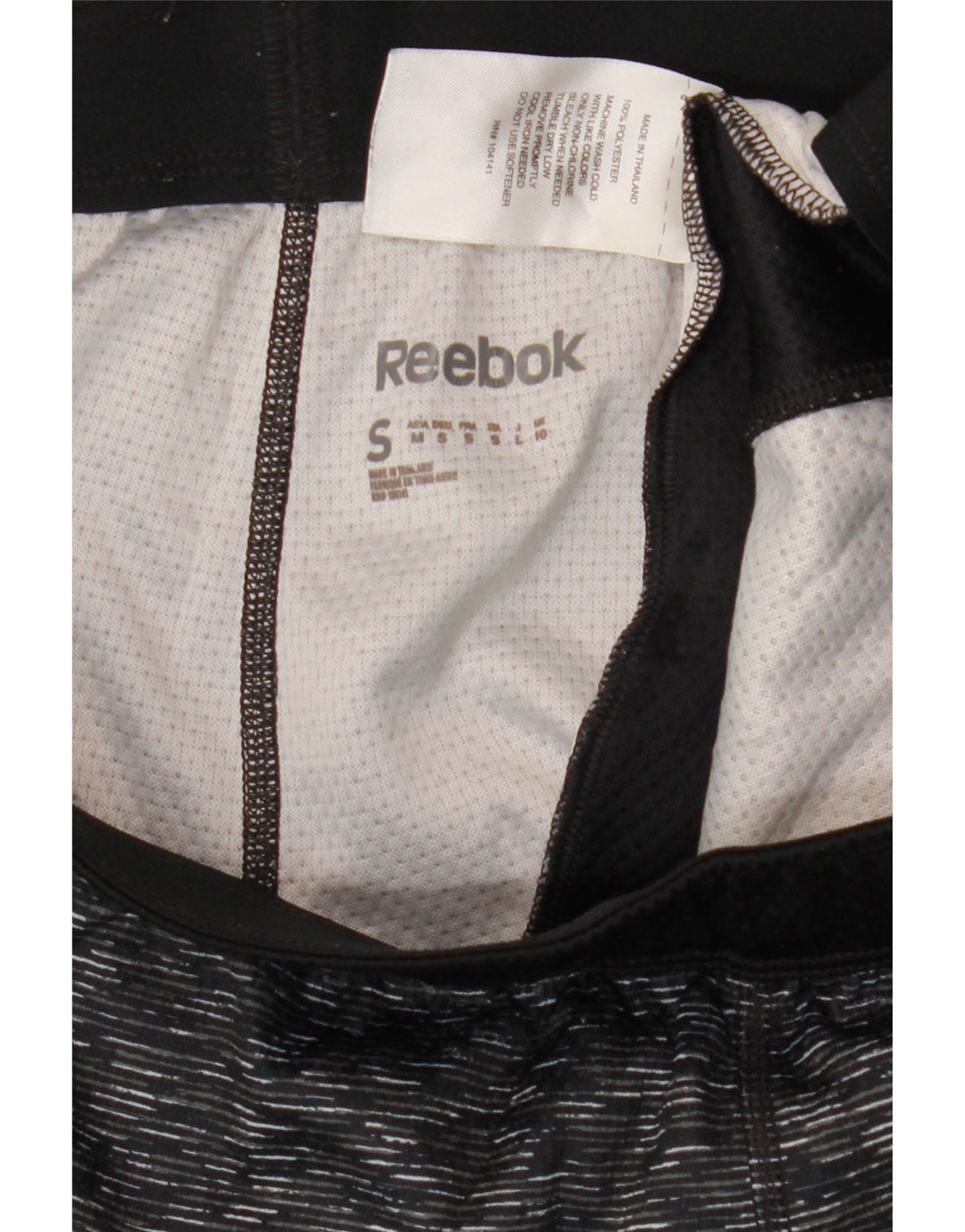 Γυναικείο αθλητικό σορτς REEBOK UK 10 Small Grey Flecked Polyester