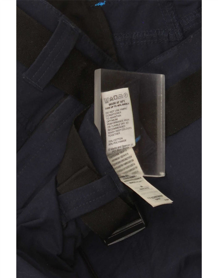 Ανδρικό σορτς Cargo Marks & Spencer W40 XL Navy Blue Cotton