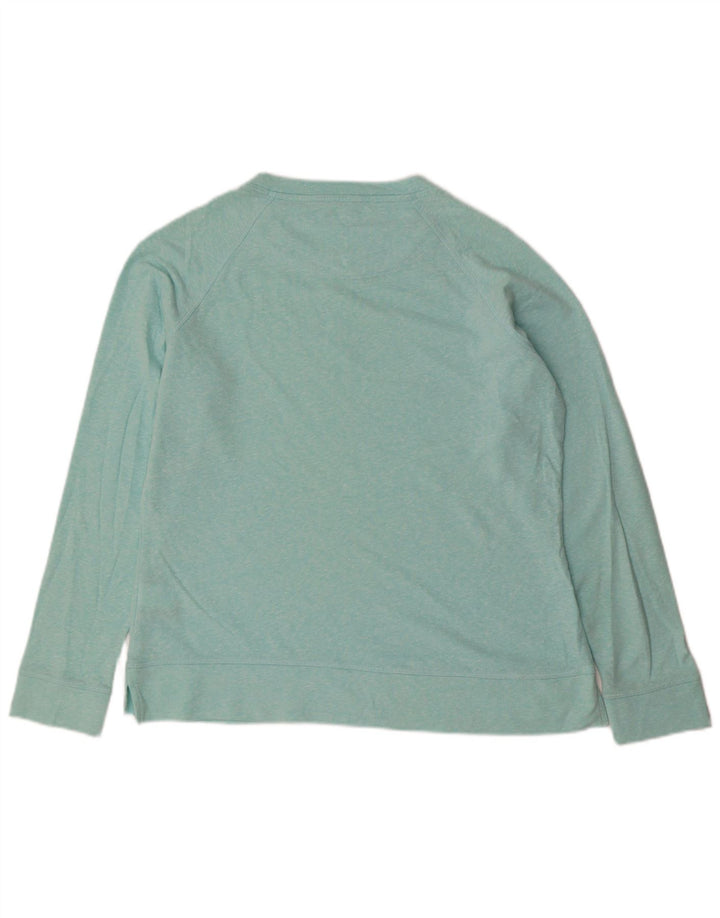MARKS & SPENCER Γυναικεία φούτερ Jumper UK 12 Μεσαίωνα μπλε βαμβακερά