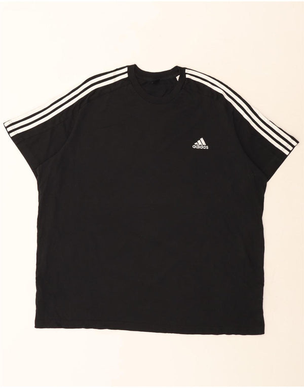 Ανδρικό T-Shirt Adidas Top 2XL Μαύρο βαμβακερό