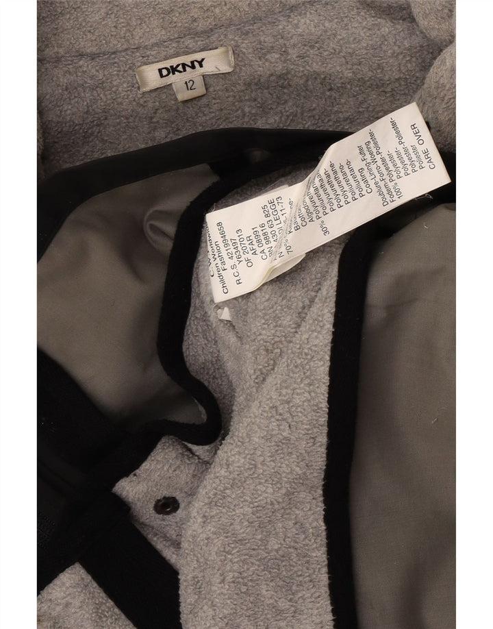 Μπουφάν Dkny Boys Windbreaker 11-12 Years Μαύρο Βαμβακερό