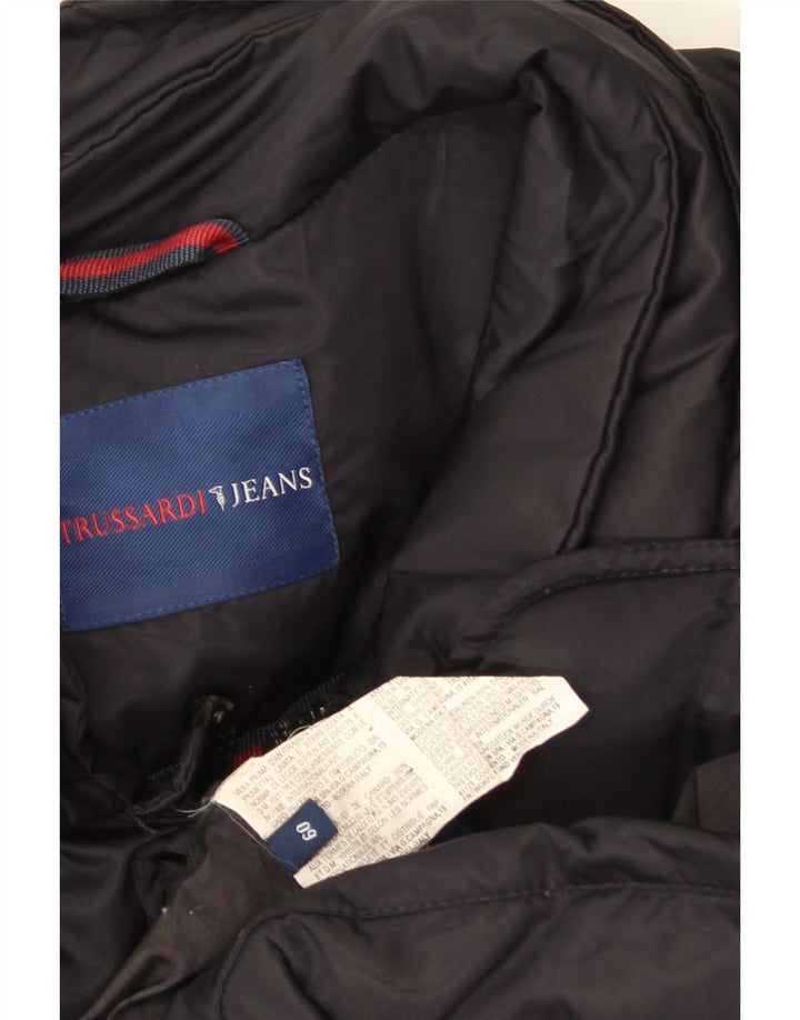 TRUSSARDI JEANS Ανδρικό μπουφάν IT 60 5XL Navy Blue