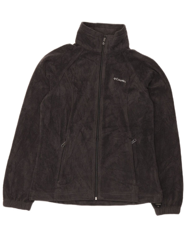 COLUMBIA Γυναικείο Fleece Jacket UK 14 Medium Black Polyester