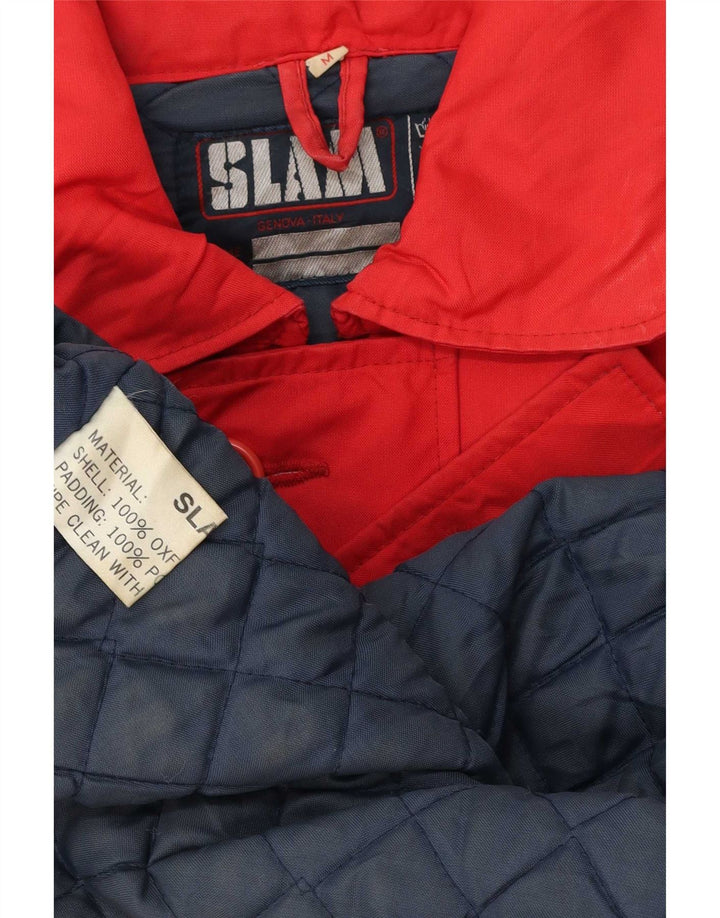 Slam Ανδρικό μπουφάν με επένδυση UK 38 Medium Red Polyester