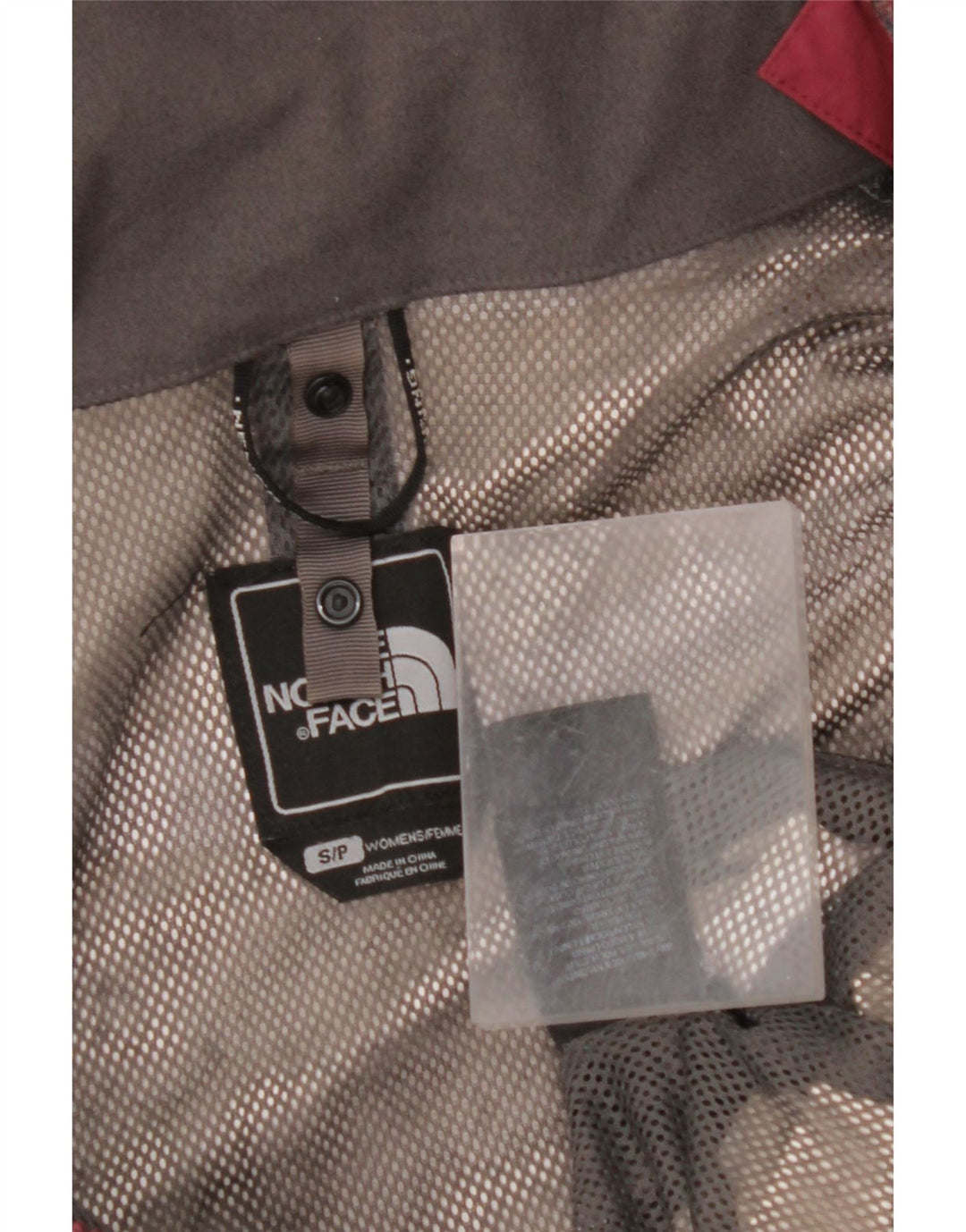 THE NORTH FACE Γυναικείο μπουφάν βροχής oversized UK 10 Small Burgundy