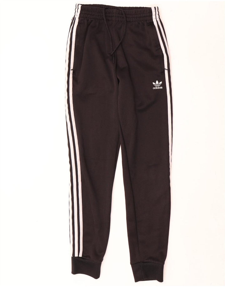 Ανδρική φόρμα Adidas Παντελόνι Joggers Μικρό Μαύρο Πολυεστέρα