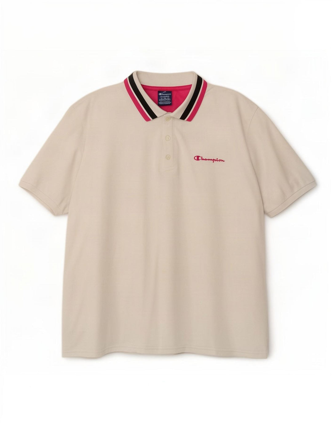 Champion γυναικείο μπλουζάκι πόλο UK 18 XL Λευκό