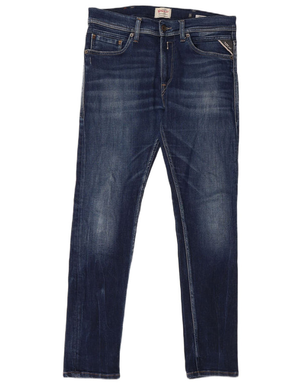 Replay Γυναικεία Jondrill Skinny Jeans W31 L30 Blue Cotton