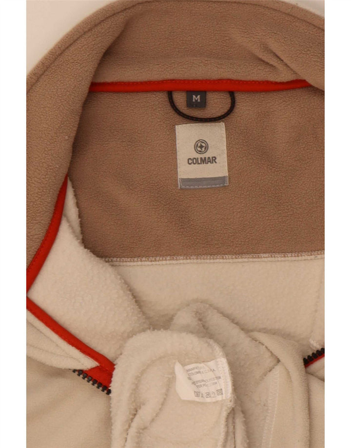 Ανδρικό φερμουάρ Colmar Fleece Jumper με μεσαίο μπεζ πολυεστέρα