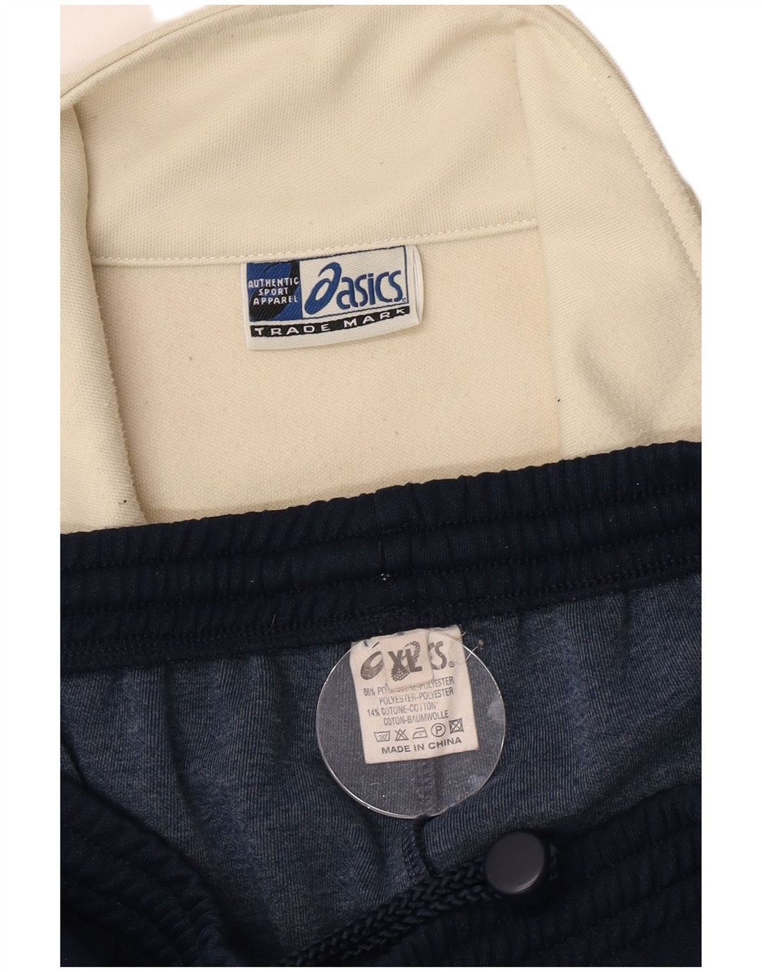 Ανδρική φόρμα Oasis Graphic Full Sports XL Navy Blue Colorblock Polyester