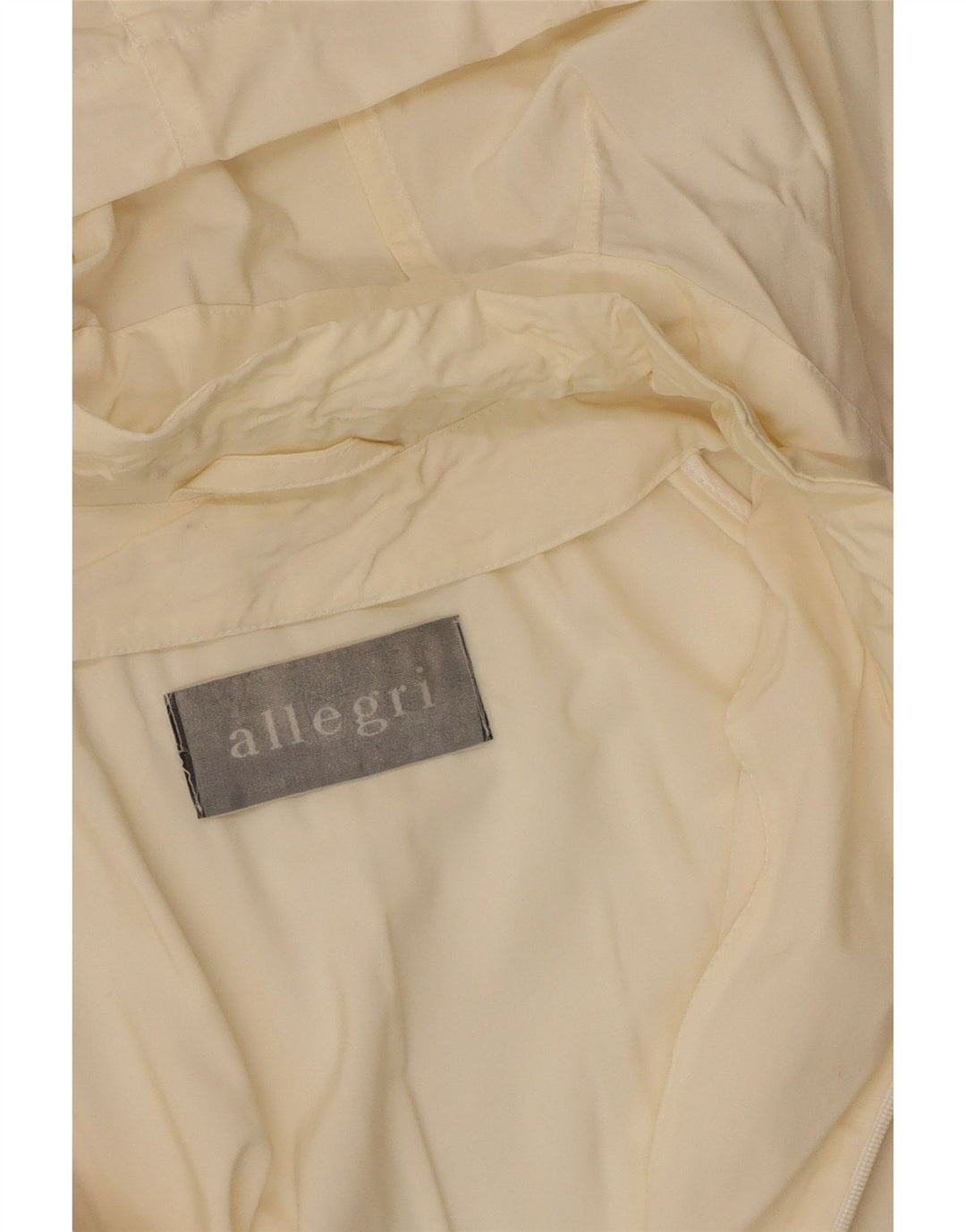 Allegri Γυναικείο Bomber Jacket με κουκούλα UK 14 Large Off White