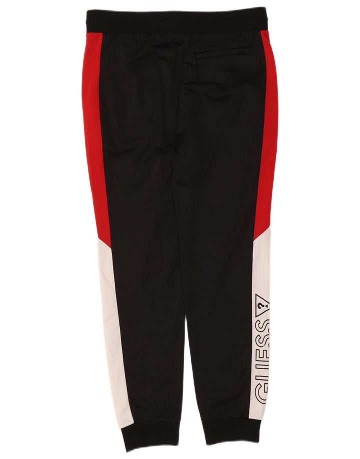 Ανδρική φόρμα γραφικής Guess Παντελόνι Joggers Medium Black Colourblock