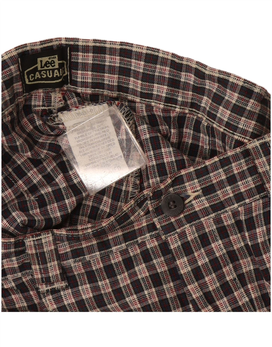 Lee Γυναικείο Ψηλό Καζουαλ Σορτς US 12 Large W32 Πολύχρωμη επιταγή