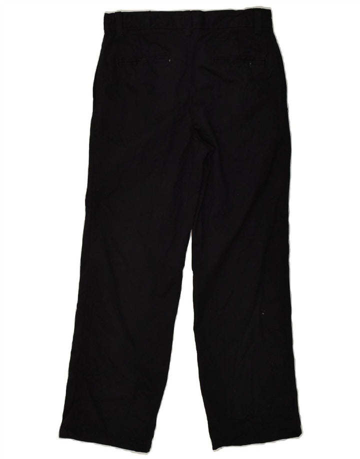 CHAPS Boys Pegged Casual Trousers 9-10 Years W25 L25  Black Cotton | Vintage Chaps | Thrift | Second-Hand Chaps | Used Clothing | Messina Hembry 
