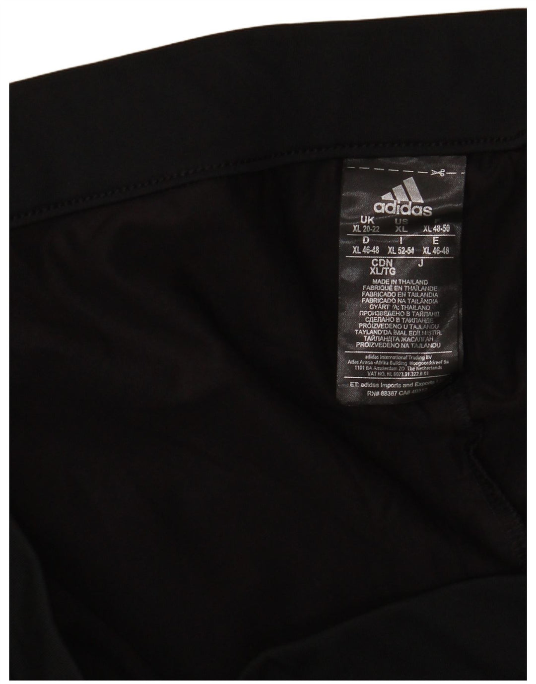 ADIDAS Womens Climalite Skort UK 20/22 XL Μαύρος Πολυεστέρας