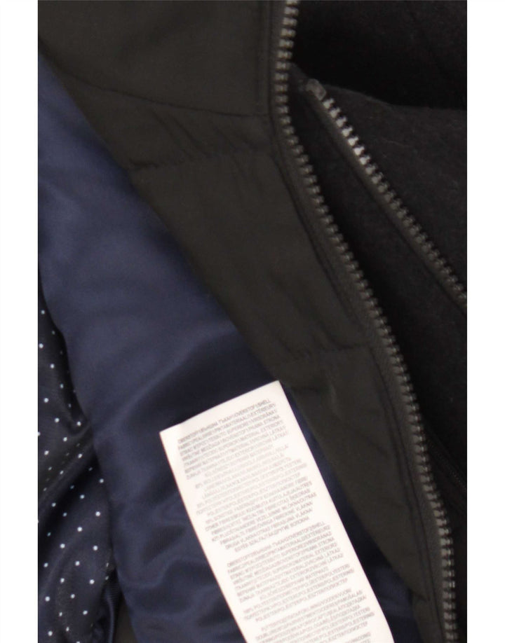 Pierre Cardin Ανδρικό παλτό αντιανεμικό IT 50 Large Navy Blue Wool