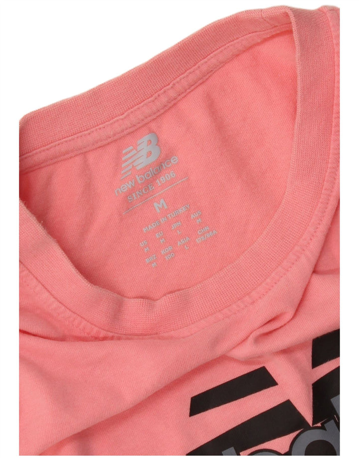 Ανδρικό γραφικό T-Shirt New Balance Top Medium Pink