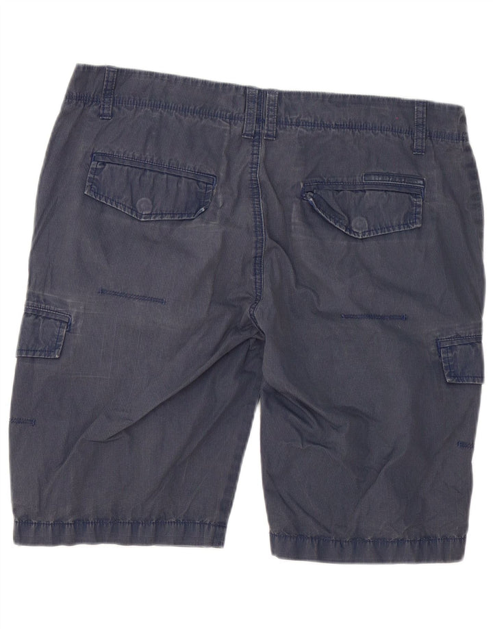 Ανδρικό σορτς Cargo Calvin Klein W33 Βαμβακερό μεσαίο μπλε ναυτικό