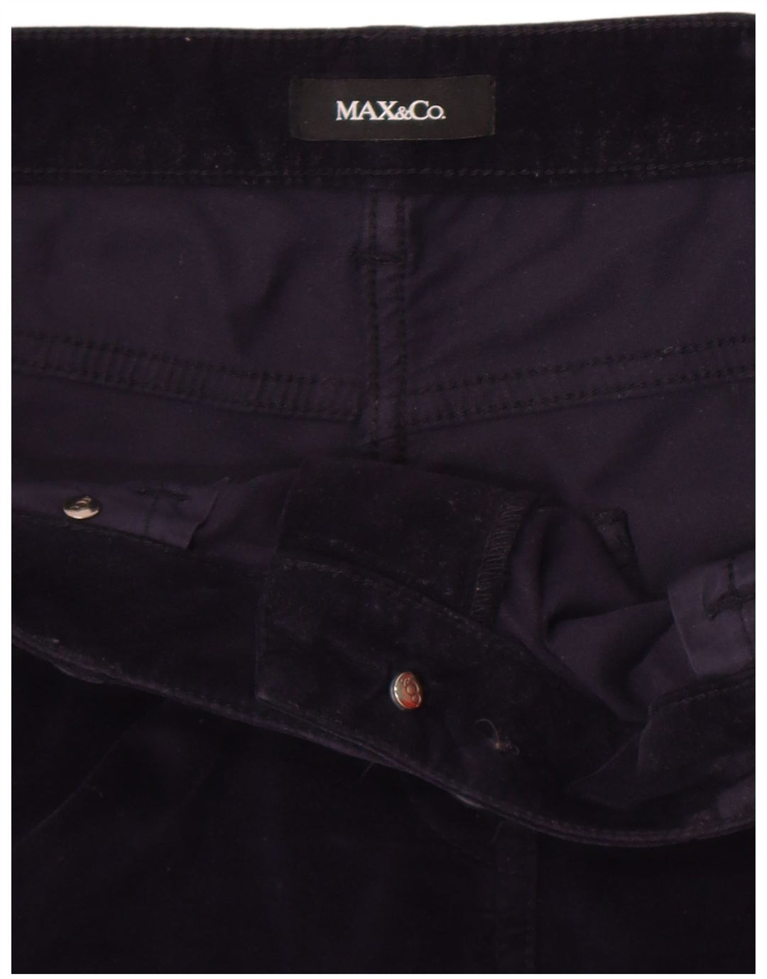 Max & Co. Γυναικείο Slim Casual Παντελόνι W32 L29 Navy Blue