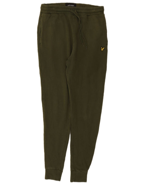 Lyle & Scott Ανδρική φόρμα παντελόνι Joggers Μεσαίο πράσινο βαμβακερό