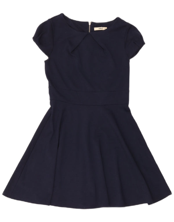 Γυναικείο φόρεμα Oasis A-Line UK 10 Small Navy Blue Polyester