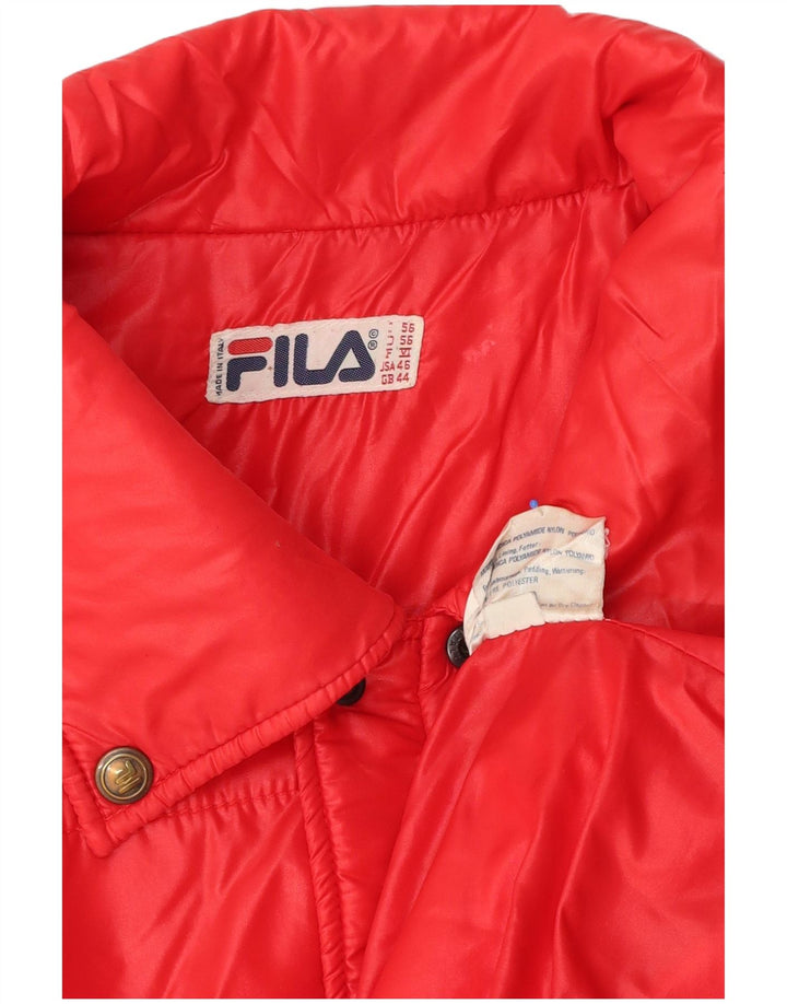 Ανδρικό αντιανεμικό μπουφάν Fila IT 56 XL Red Polyester