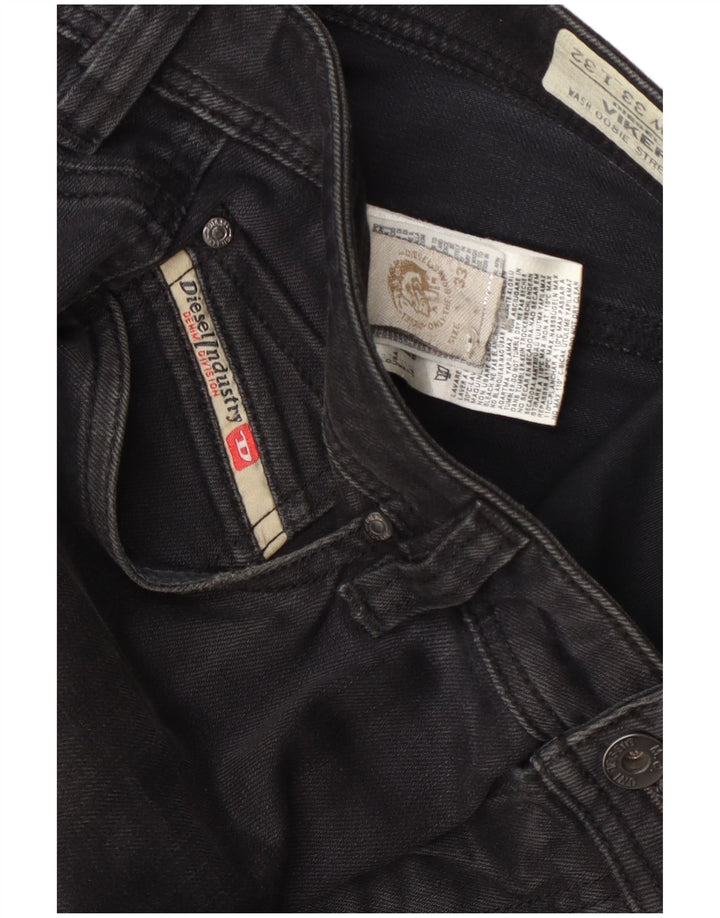 Ανδρικό τζιν Diesel Viker Straight W33 L32 Γκρι βαμβακερό