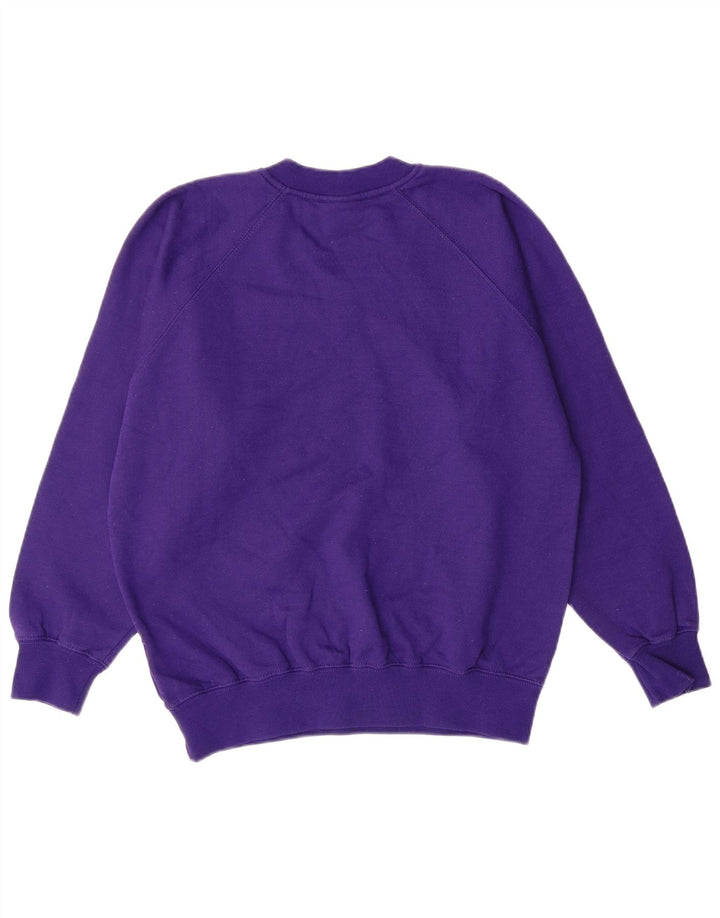 Ανδρικό φούτερ VINTAGE Jumper UK 36 XS Purple Acrylic College