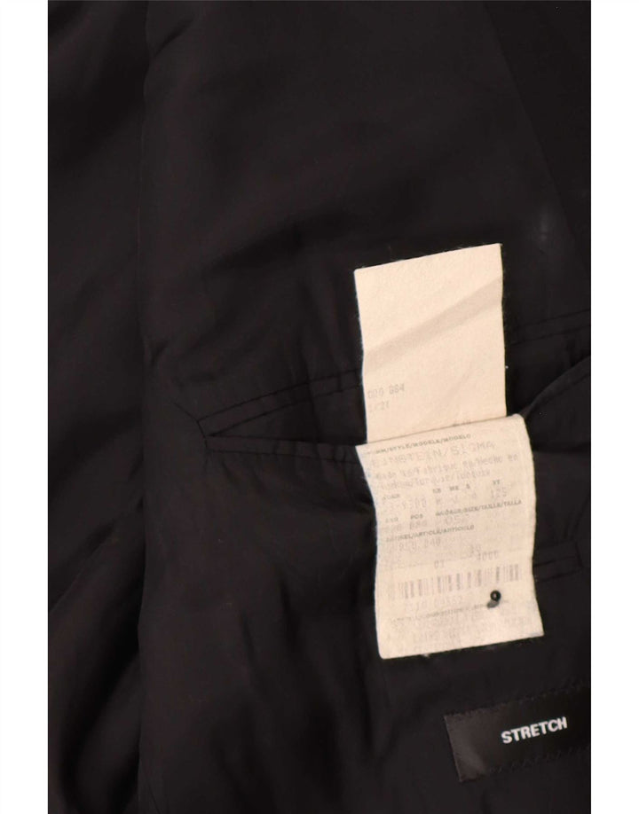 Hugo Boss Ανδρικό μπουφάν μπλέιζερ με 3 κουμπιά EU 52 XL Μαύρο
