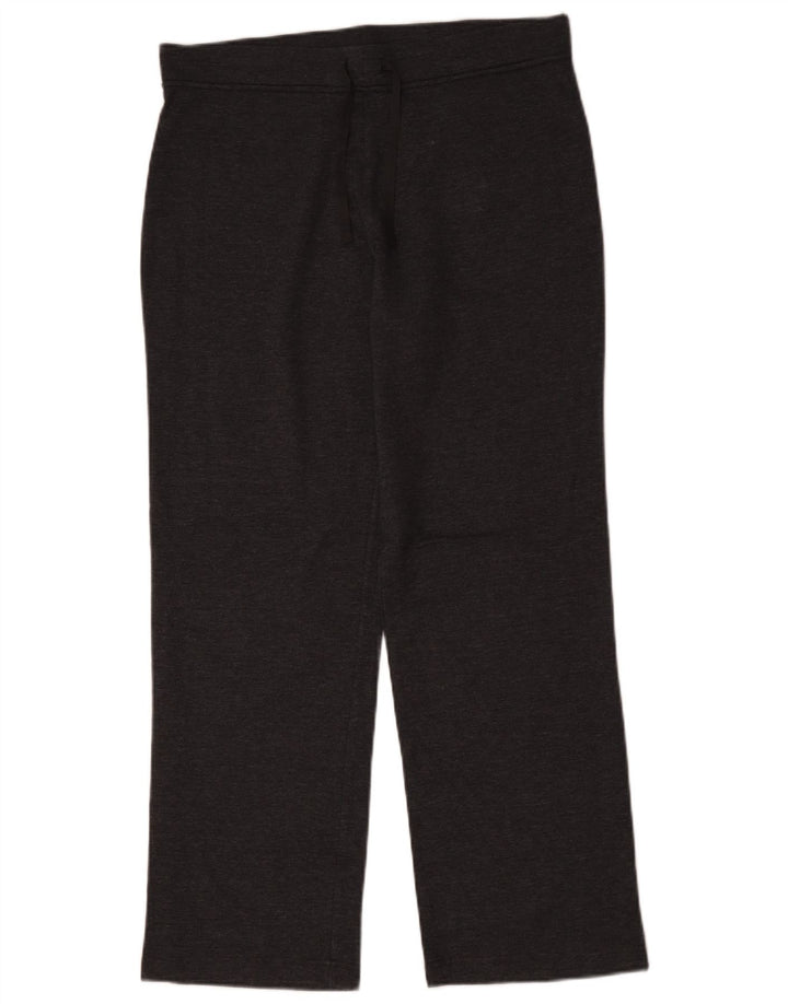 Marks & Spencer Γυναικεία φόρμα παντελόνια UK 16 Large Grey Cotton