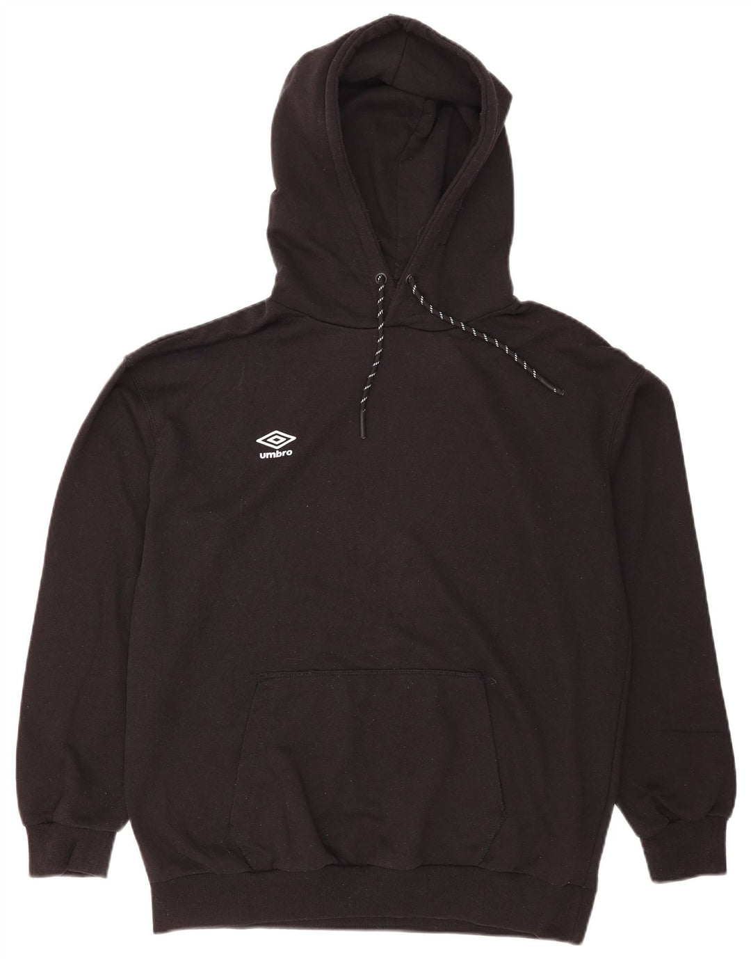 Ανδρικό φούτερ Umbro, μεσαίο μαύρο βαμβακερό
