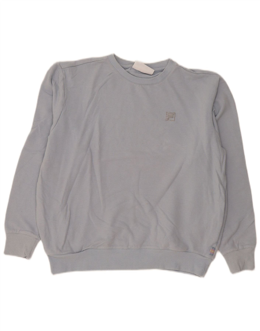 Fila Γυναικείο Φούτερ Jumper UK 16 Μεγάλο Μπλε Βαμβακερό